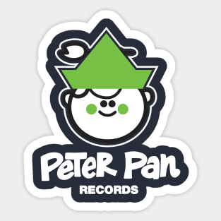 Peter Pan Records - Dark Sticker